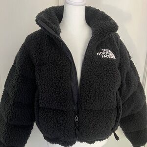 The North face Black Shepra Nuptse Down Jacket Size Small